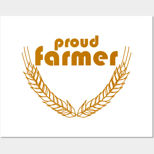 PROUD FARMER Posters and Art